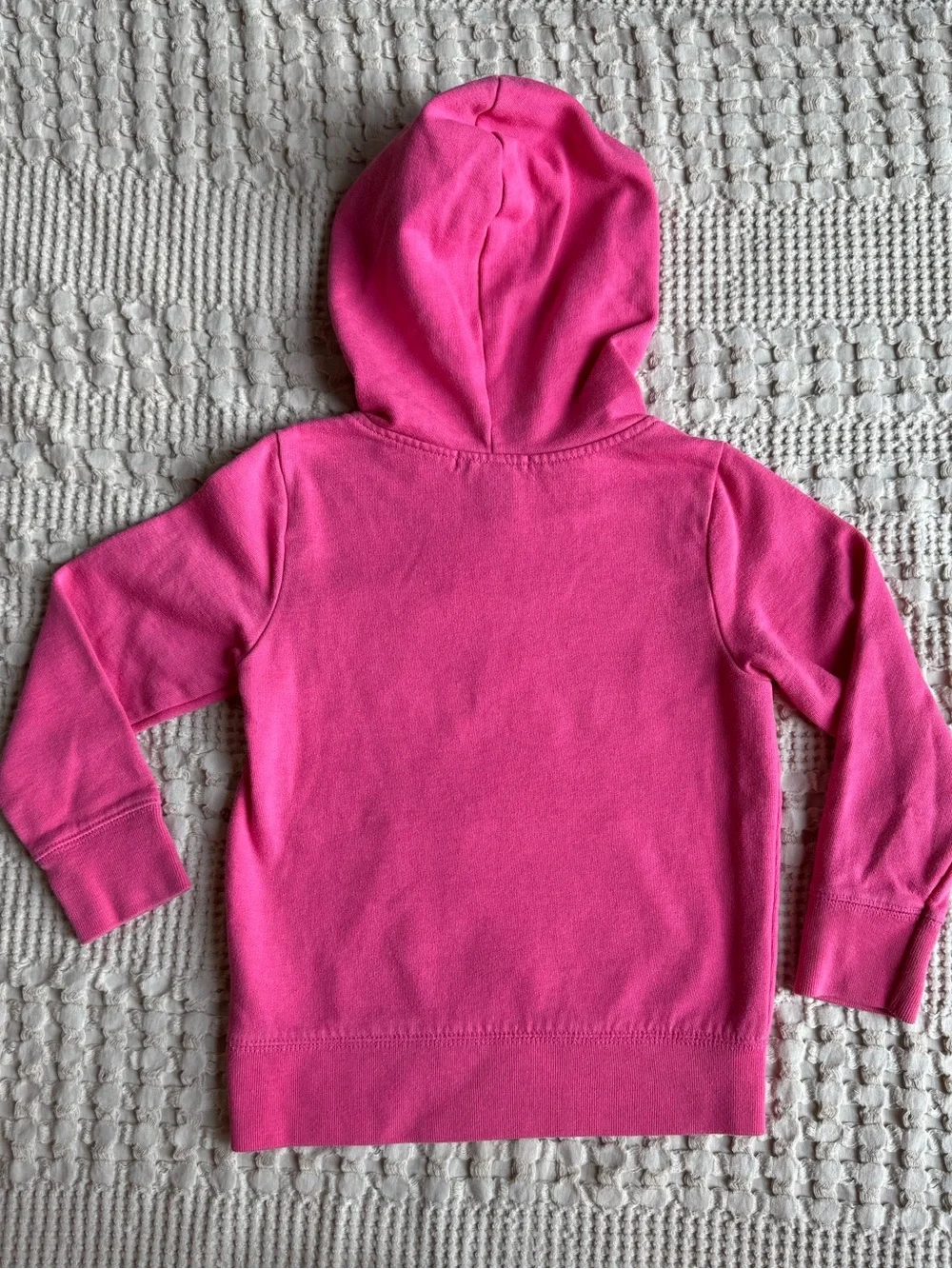 GAP Kids Bright Pink Hooded Sweatshirt with Logo